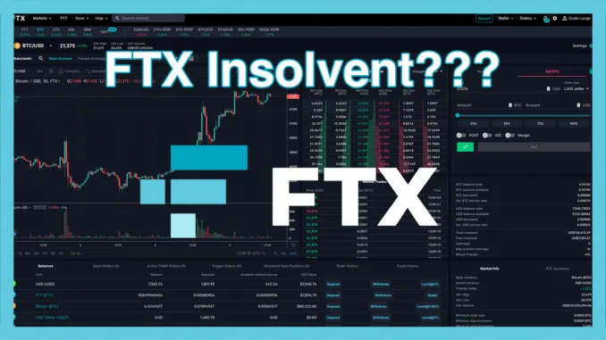 FTX Insolvent