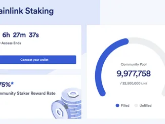 Chainlink staking