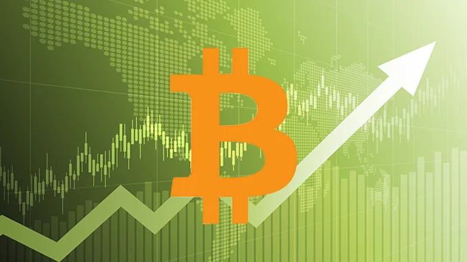 Bitcoin going up
