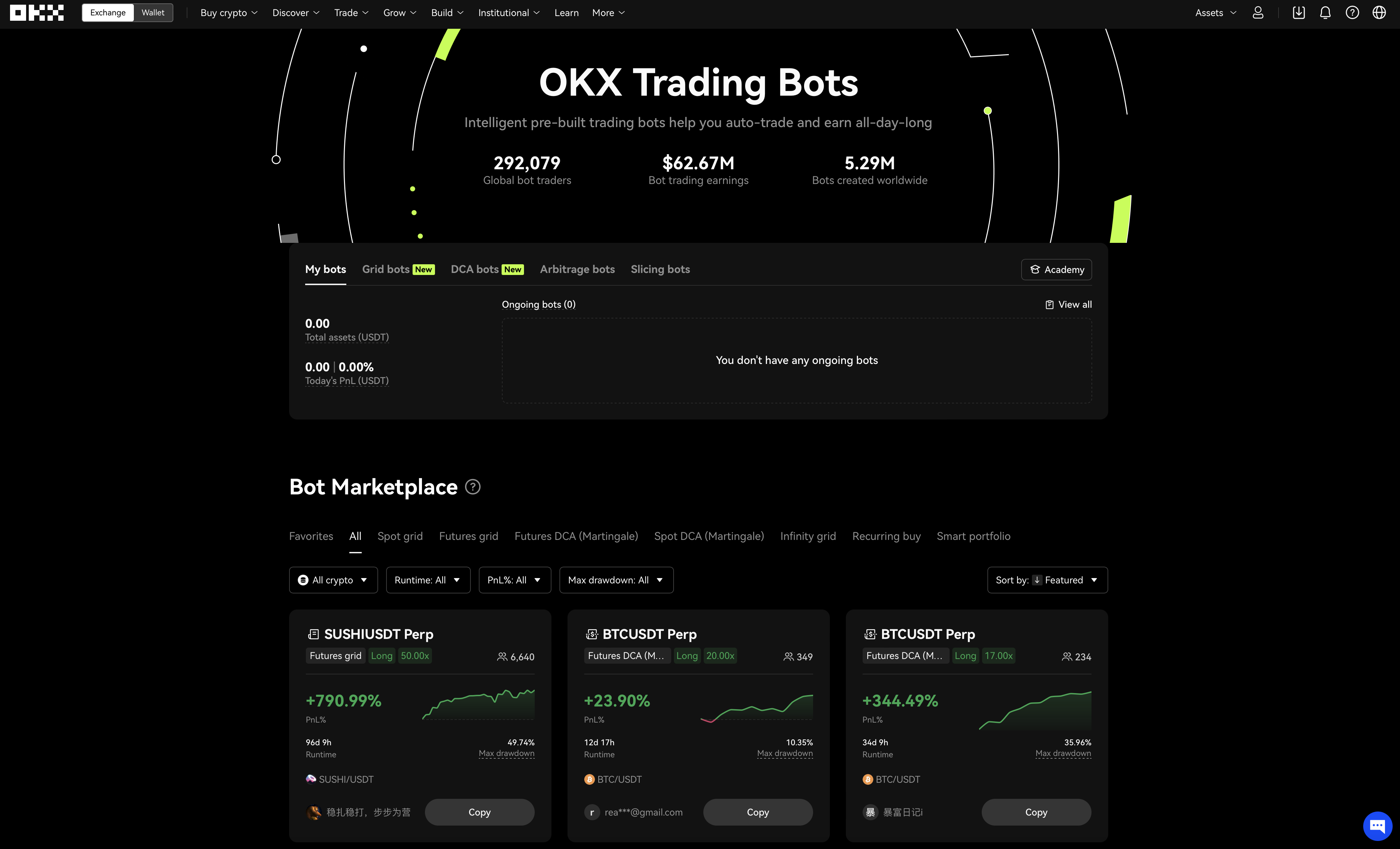 OKX Trading Bots 1