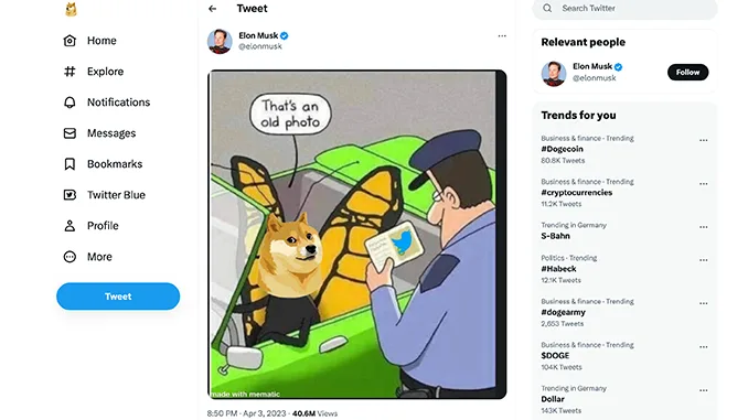 Twitter Dogecoin