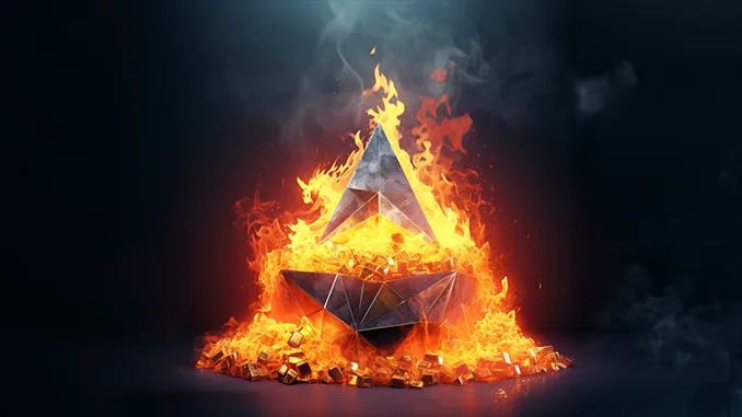 Ethereum burn