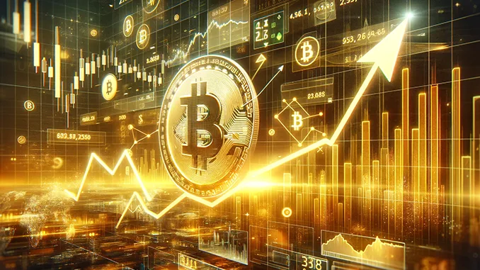 Bitcoin price going up