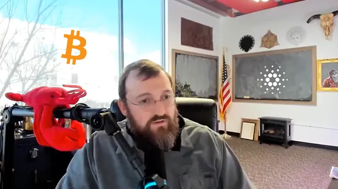Charles Hoskinson Bitcoin
