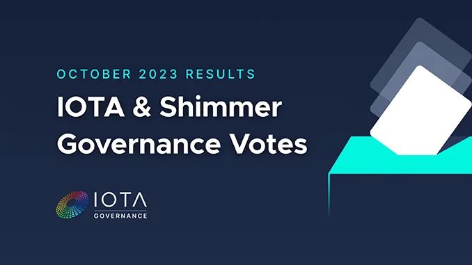 IOTA Governance