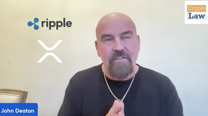 Ripple John Deaton