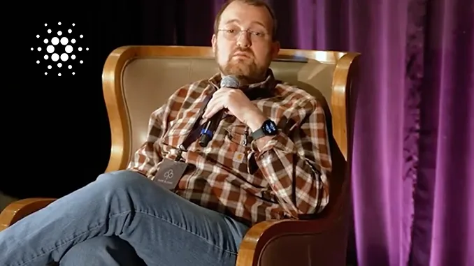 Cardano Charles Hoskinson