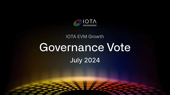 IOTA Governance vote