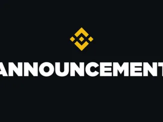 Binance Announcement