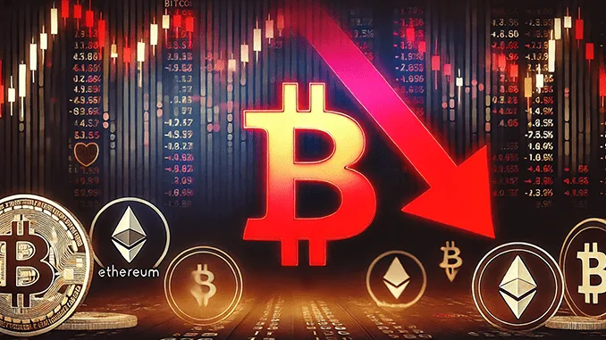 Bitcoin down