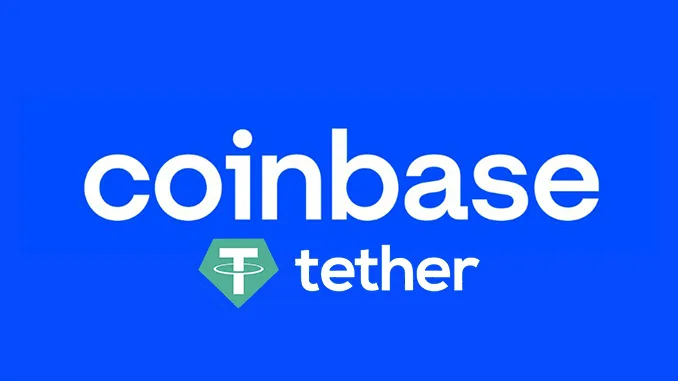 Coinbase tether