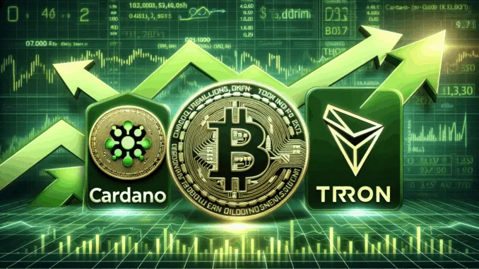krypto-markt-btc-bei-95k-cardano-und-tron-im-aufwind