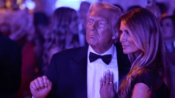 Donald and Melania Trump