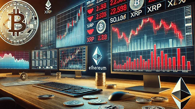 Bitcoin SOL XRP