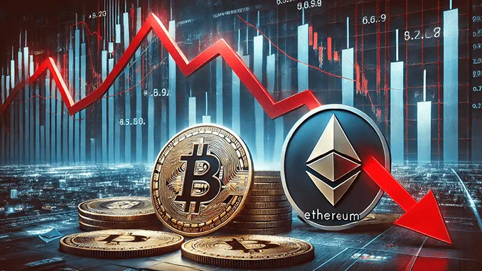 Bitcoin down