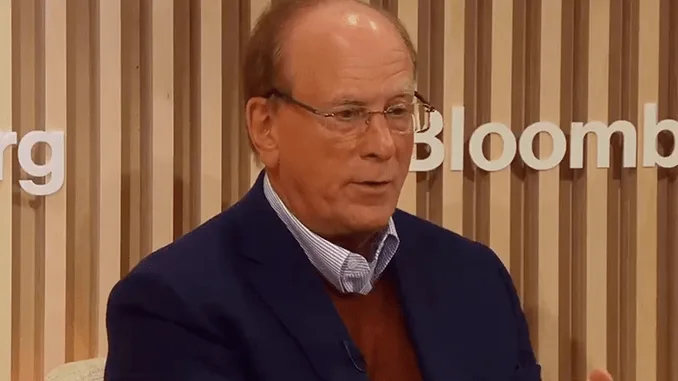 Blackrock Larry Fink