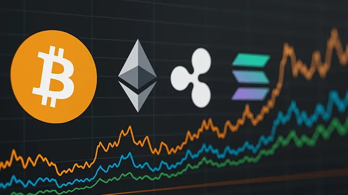 Marktupdate BTC ETH SOL XRP