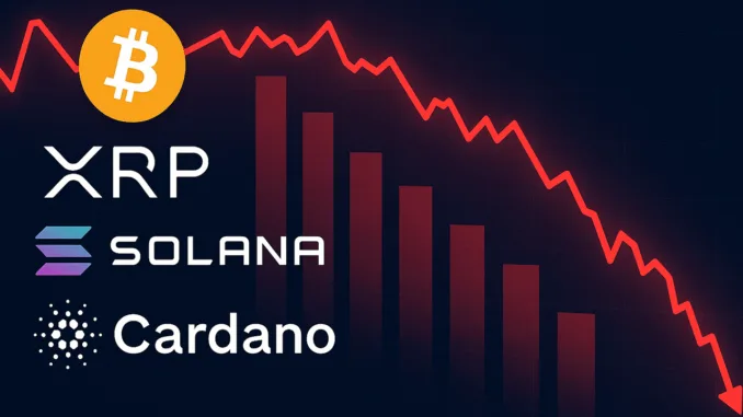 BTC SOL ADA XRP