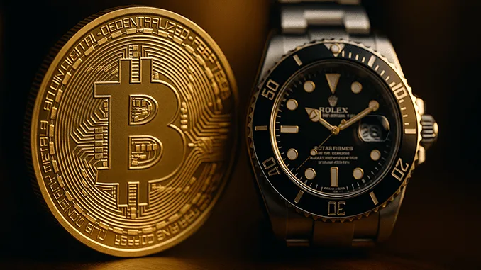 Bitcoin Rolex