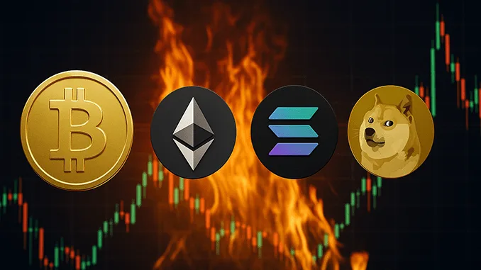 BTC ETH SOL XRP