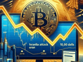 Bitcoin-Kurs bricht nach israelischem Angriff auf Iran deutlich ein