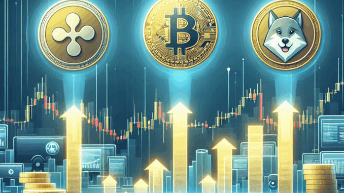Altcoins im Aufwind: XRP, Solana & Dogecoin profitieren vom Bitcoin-Hoch