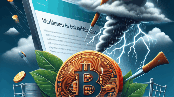 Bitcoin bleibt stabil trotz neuer US-Zölle – PNUT Token profitiert von Musk-Rant