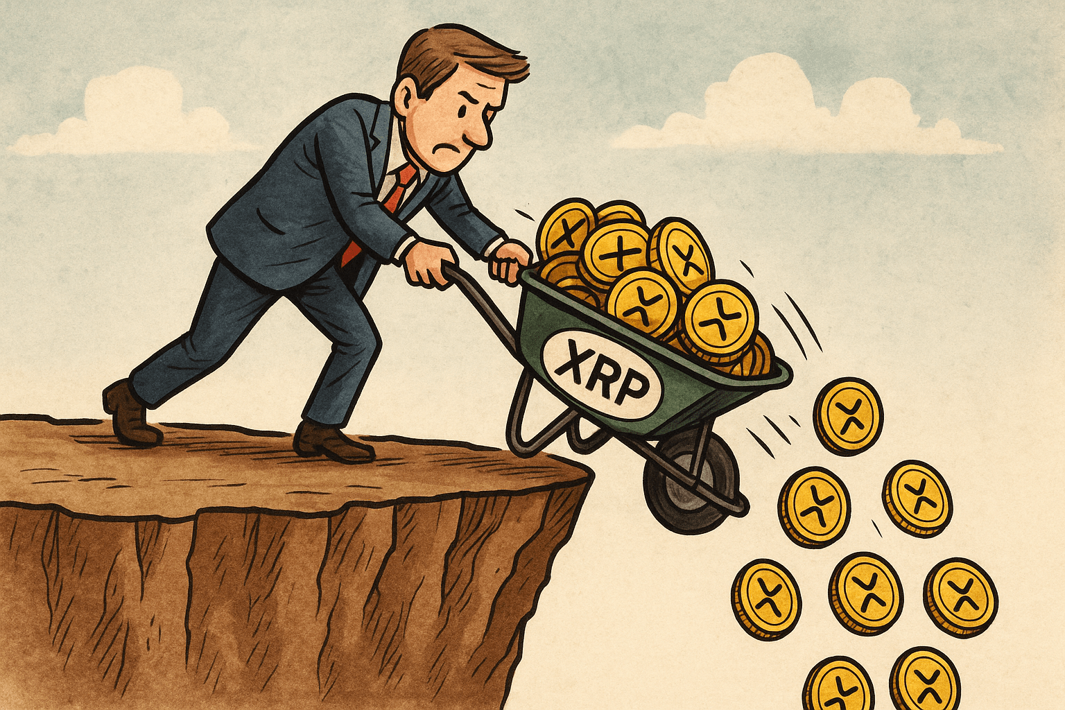 Ripple-Mitgr-nder-Chris-Larsen-scheint-XRP-zu-dumpen-Kurs-gibt-nach