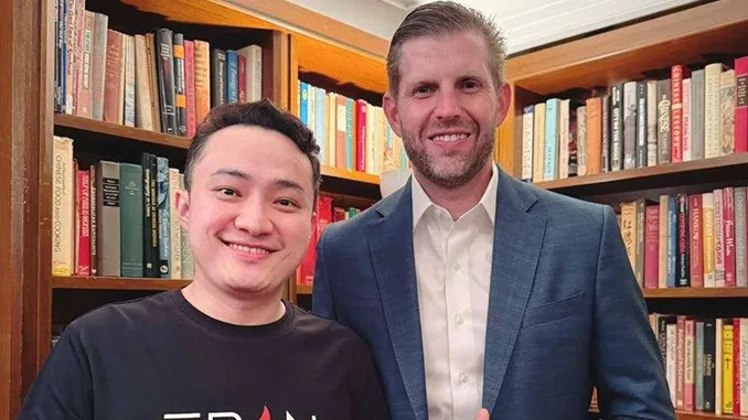 Justin Sun Trump
