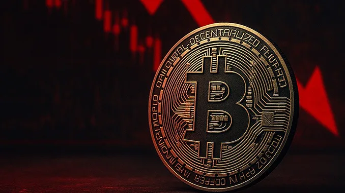 Bitcoin down