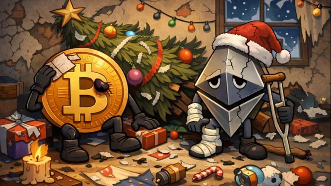 Bitcoin-Ethereum-Weihnachtsfrust