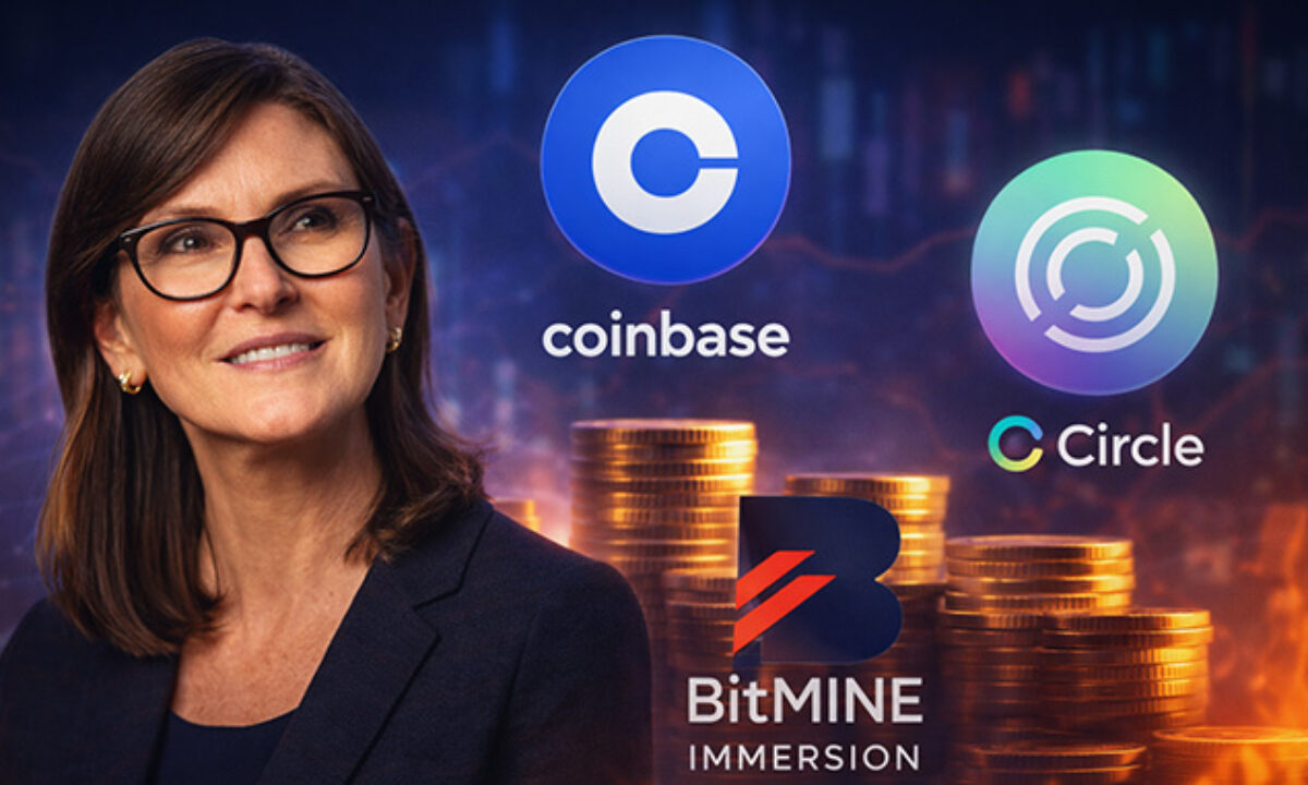 Cathie Wood (Ark Invest) kauft Krypto-Aktien nach: Coinbase, Circle,  Bitmine – Block-Builders.de