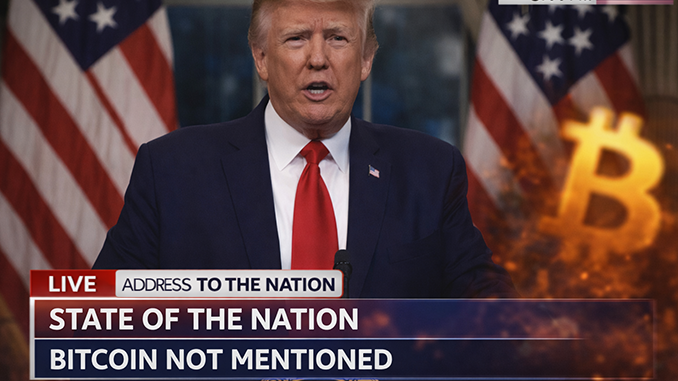 US-Pr-sident-Donald-Trump-ignoriert-Krypto-bei-Rede-zu-Lage-der-Nation-