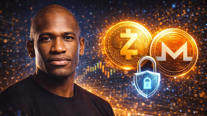 Privacy coins arthur hayes
