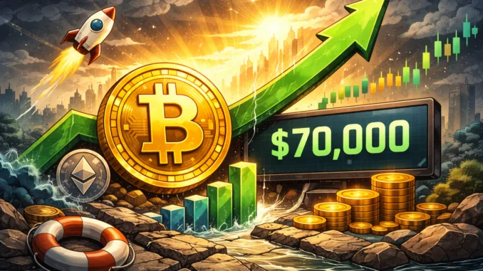 Bitcoin-Kryptomarkt-Erholung