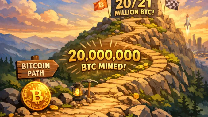 Bitcoin-20-Millionen-Meilenstein