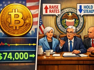 Bitcoin-74-Fed-Leitzins