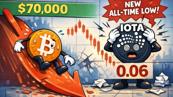 IOTA-Allzeittief-Bitcoin