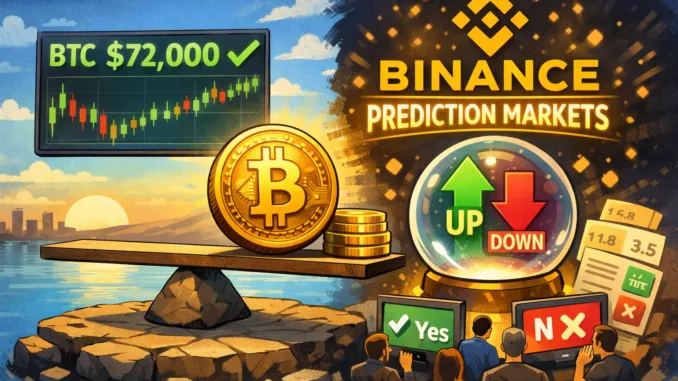 Bitcoin-Binance-Wettmärkte