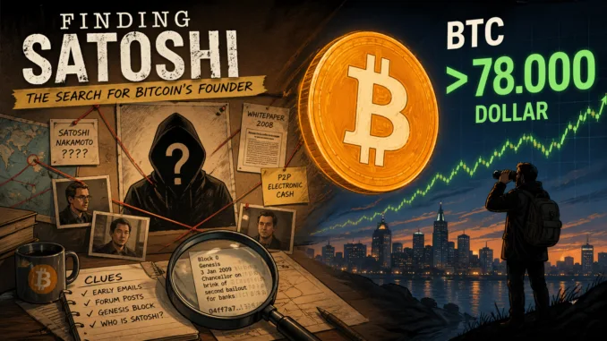Bitcoin-Finding-Satoshi