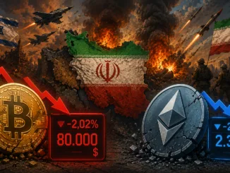 Bitcoin-Ethereum-Minus-Iran-Krieg