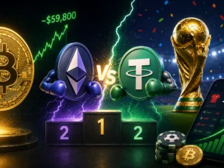 Tether-Etherereum-Bitcoin-Fußball-Wettmärkte