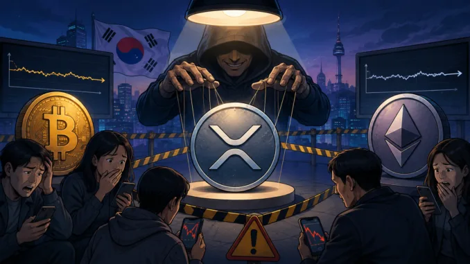 Bitcoin-Ethereum-seitwärts-XRP-Ripple-Scam-Südkorea