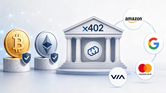 Bitcoin-Ethereum-x402-Protokoll-Stiftung