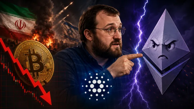 Bitcoin-Iran-Krieg-Charles-Hoskinson-Cardano-Ethereum