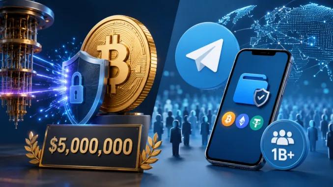 Bitcoin-Quantencomputer-Telegram-Toncoin-Gram-Krypto-Wallet