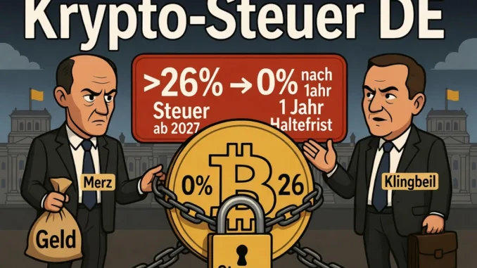 Deutschland-Krypto-Bitcoin-Steuer