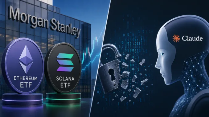 Ethereum-Solana-Morgan-Stanley-Claude-Mythos-Kryptografie