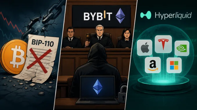 Bitcoin-BIP-110-Bybit-Hack-Ethereum-Hyperliquid-Perps-Hype