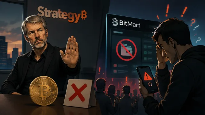 Bitcoin-Strategy-Bitmart-Probleme
